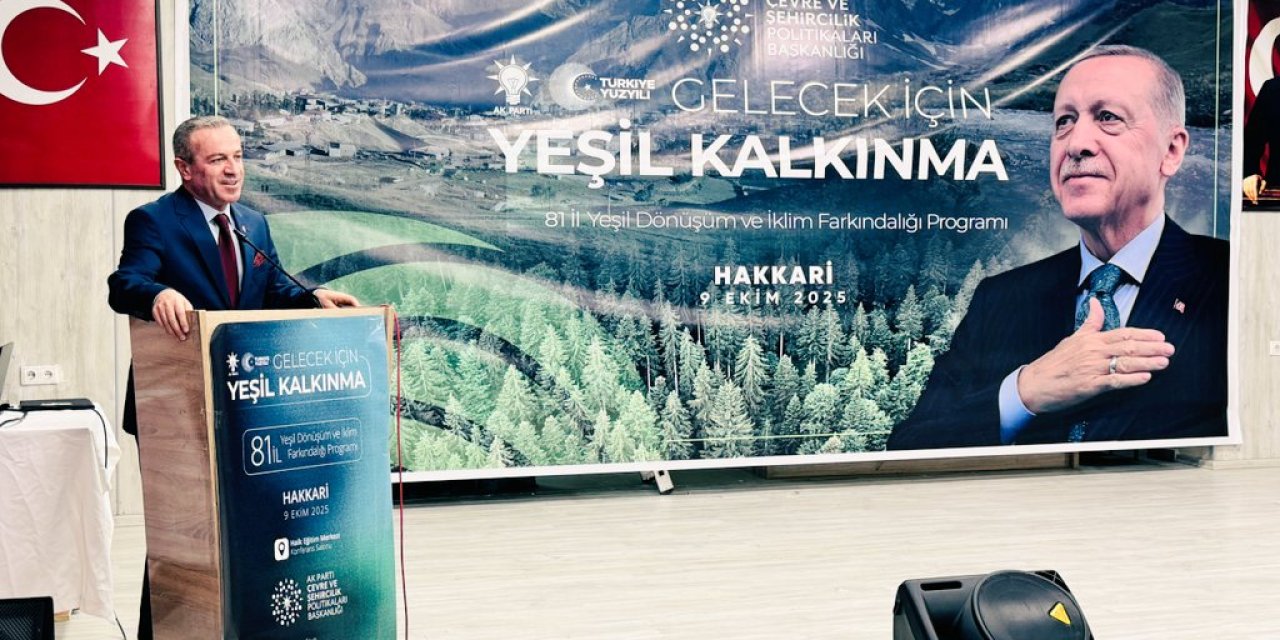 Başkan Kaya: Daha Yeşil Bir Hakkari için çalışıyoruz
