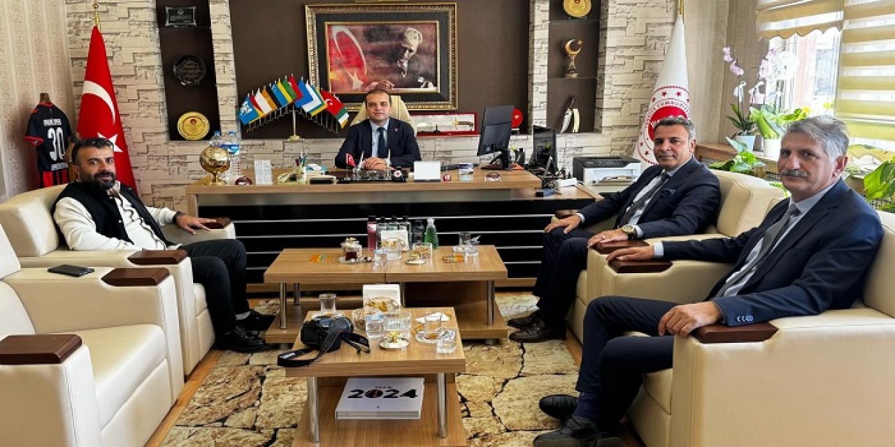 Gazeteciler Cemiyeti’nden başsavcı ve belediye’ye ziyaret