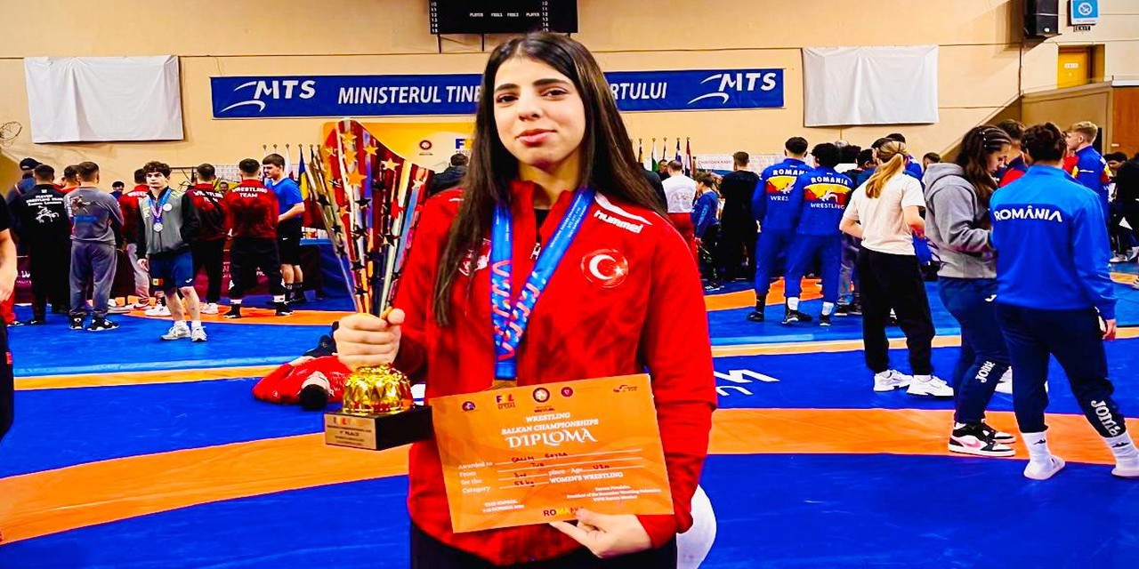 Şeyda Salim’den Balkan üçüncülüğü