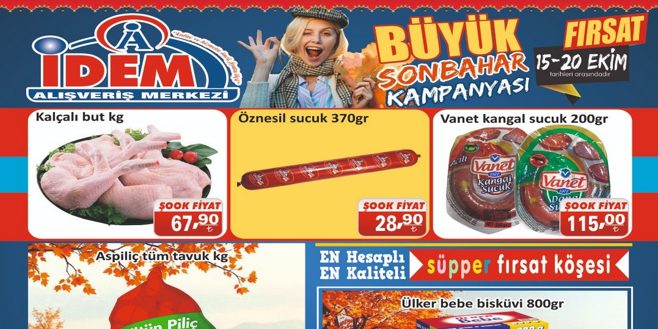 İDEM AVM'den Ekim ayı indirimi