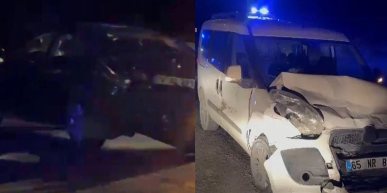 Hakkari-Yüksekova karayolunda kaza 3 yaralı