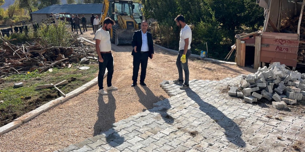 Başkan Çiçek’ten Yaylacık’a modern dokunuş