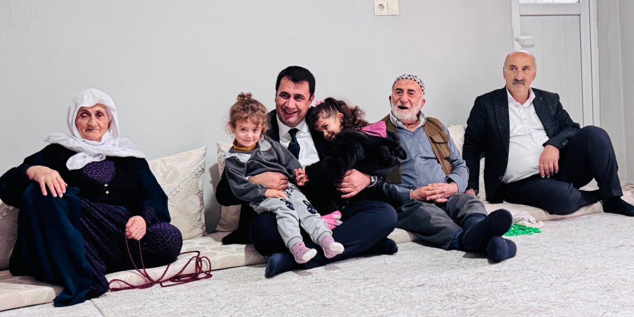 Başkan Fahri Şakar’dan hasta ve yaşlı ziyareti