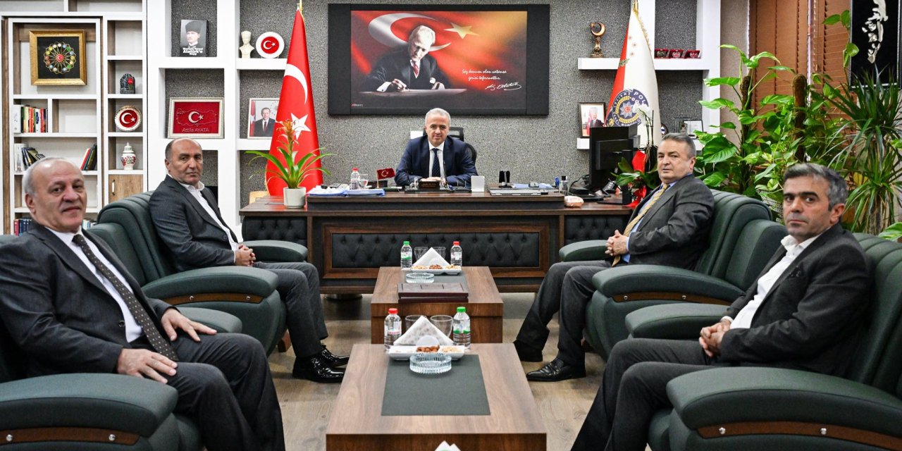 Hatso' dan Emniyet Müdürü Ayata'ya ziyaret