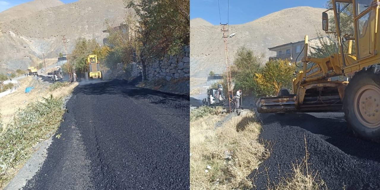 Hakkari’de yol bakım seferberliği