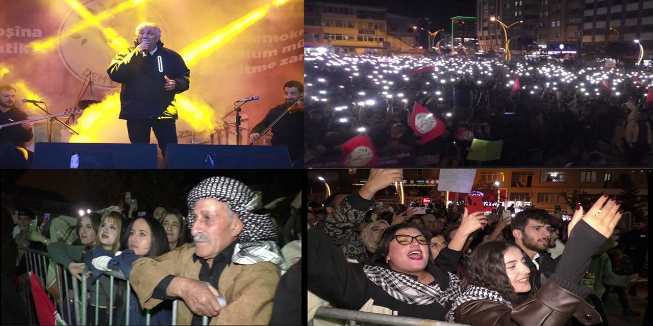 Xero Abbas Hakkari konserine binler katıldı