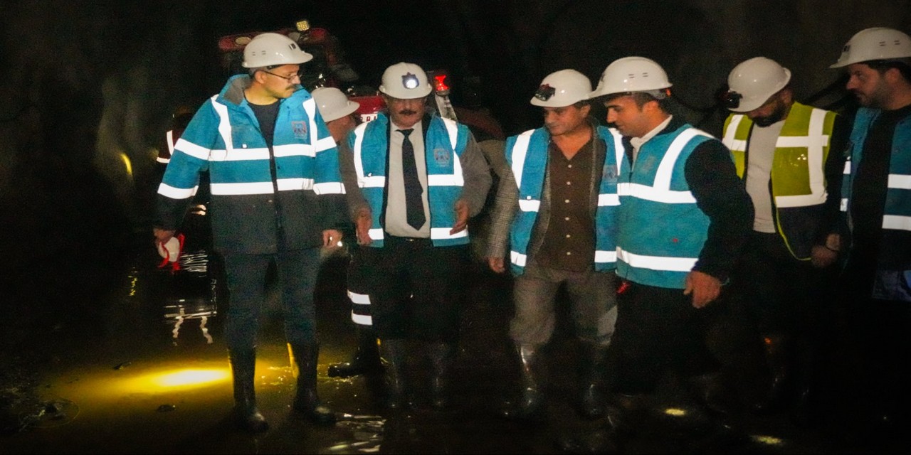 Vali Çelik, Ölmez Madencilik İşletmesini ziyaret etti