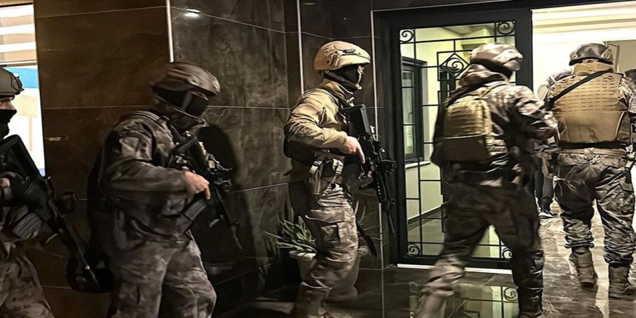 7 ilde organize suç örgü operasyonu 67 gözaltı