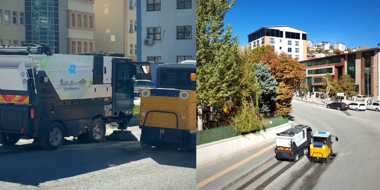 Hakkari’de temizlik filosu 4 Milyon TL’lik yatırımla güçlendi