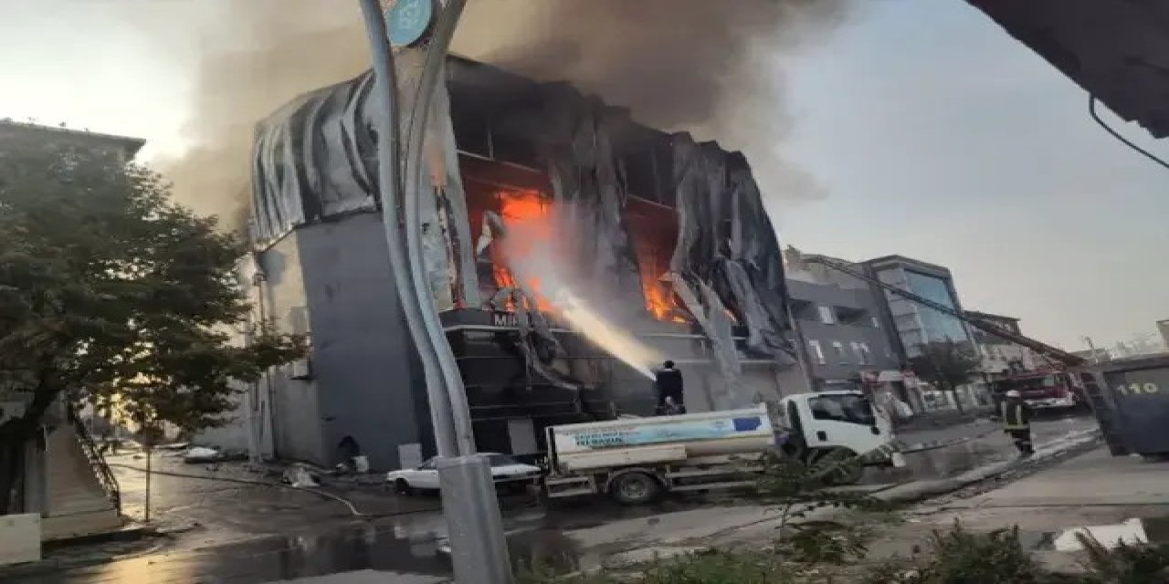 Parfüm deposunda yangın! 6 kişi hayatını kaybetti