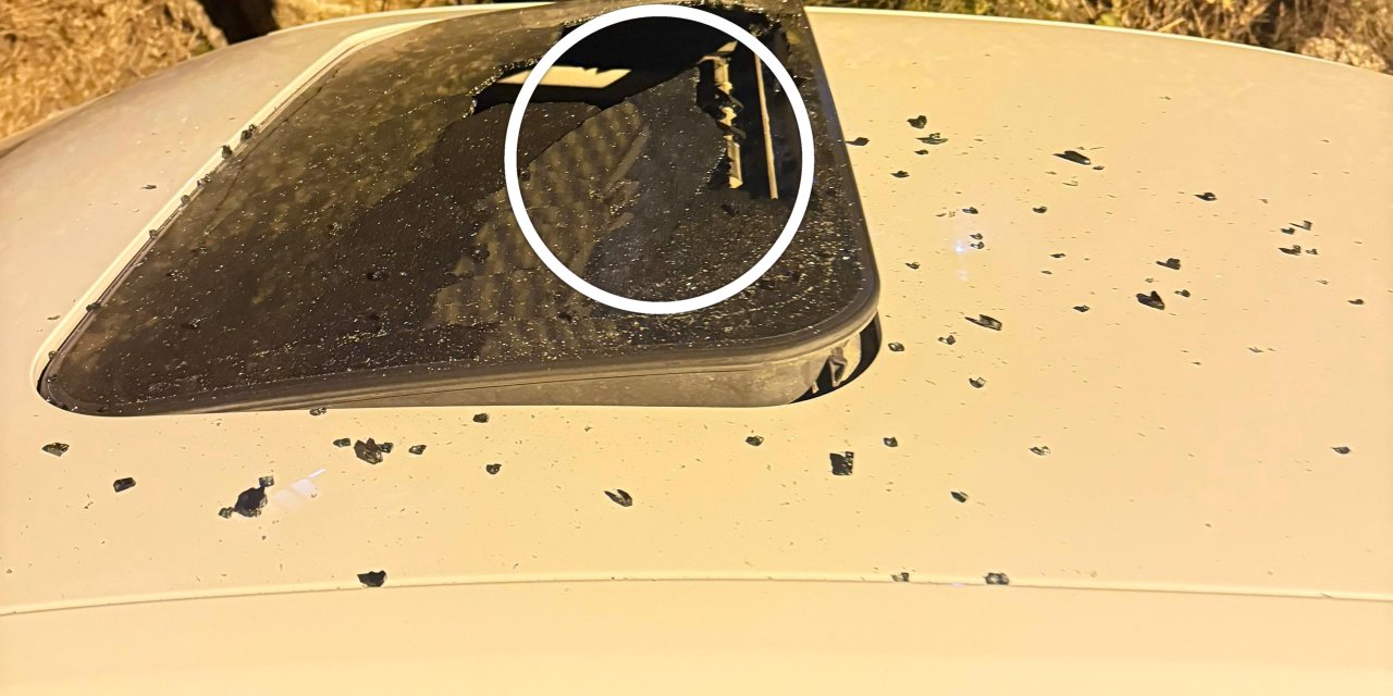 Çukurca’da Park halindeki araca saldırı