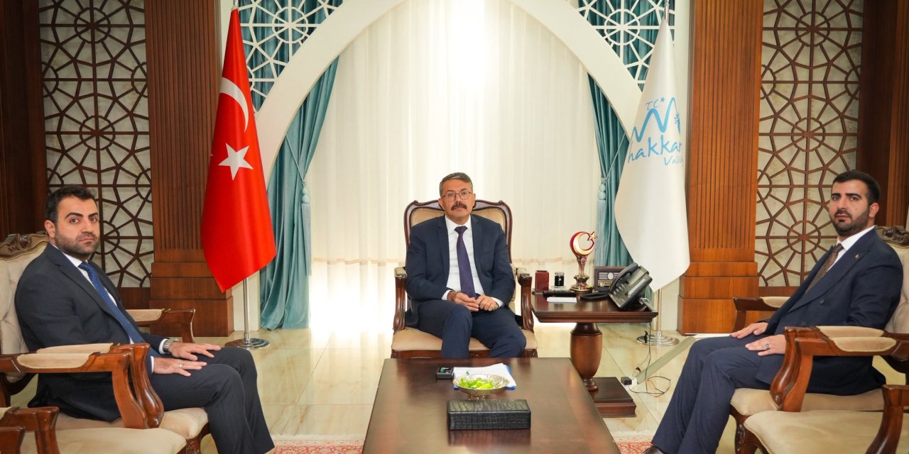 TÜGVA heyetinden Vali Ali Çelik’e ziyaret