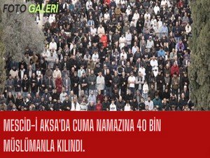 Mescid-i Aksa'da cuma namazı