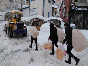 Hakkari kar manzaraları 2024