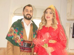 Semra ve Erdam Aşan çiftinin mutlu günü