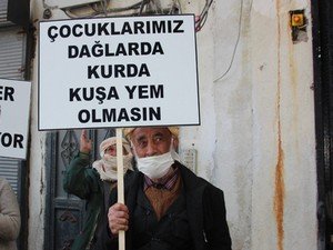 HDP önünde oturma eylemi