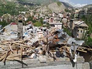 Hakkari'de hasar tespit çalışmaları