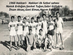 Hakkâri futbolunda eski kareler.1