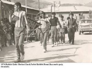 Hakkâri futbolunda eski kareler…