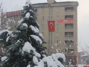 Hakkari'de kar manzarası 2018