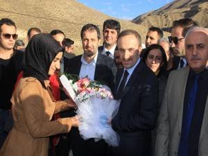 Başkan adayı Epcim’e görkemli karşılama