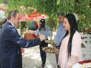 Öğretmenler evinde bayramlaşma