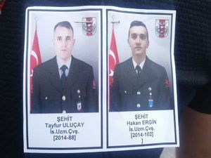 Hakkari’de şehit uğurlama töreni