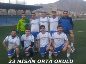 Öğretmenler arası futbol turnuvası