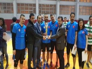 öğretmenler arası voleybol turnuvası sona erdi