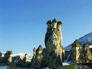 Kapadokya peri bacaları