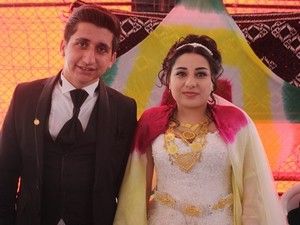 Topuz ve Yiğit ailesinin mutlu günü