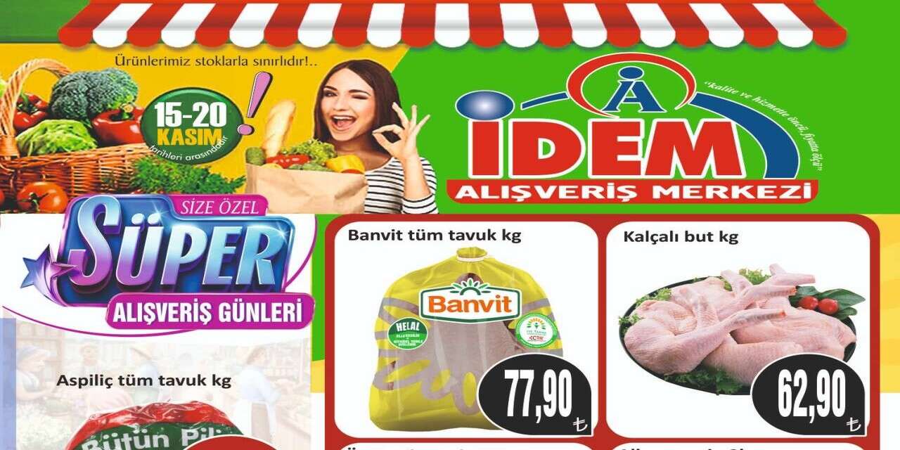 İdem AVM'den Kasım ayı indirimi başladı