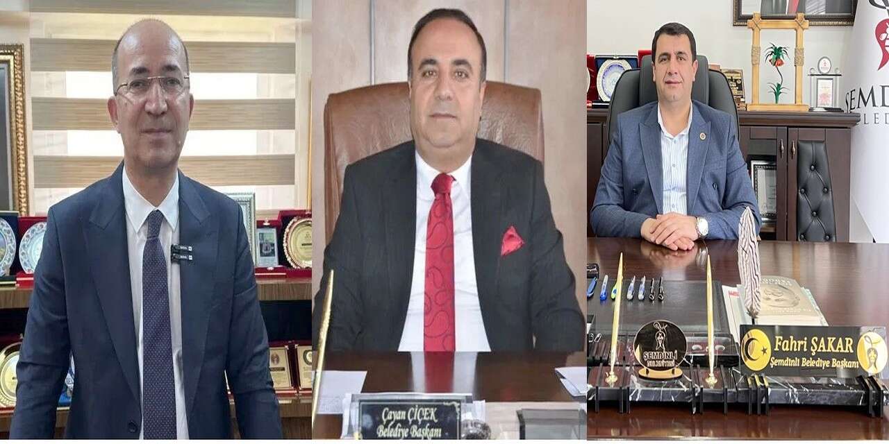 Hakkari'deki başkanlardan taziye mesajı