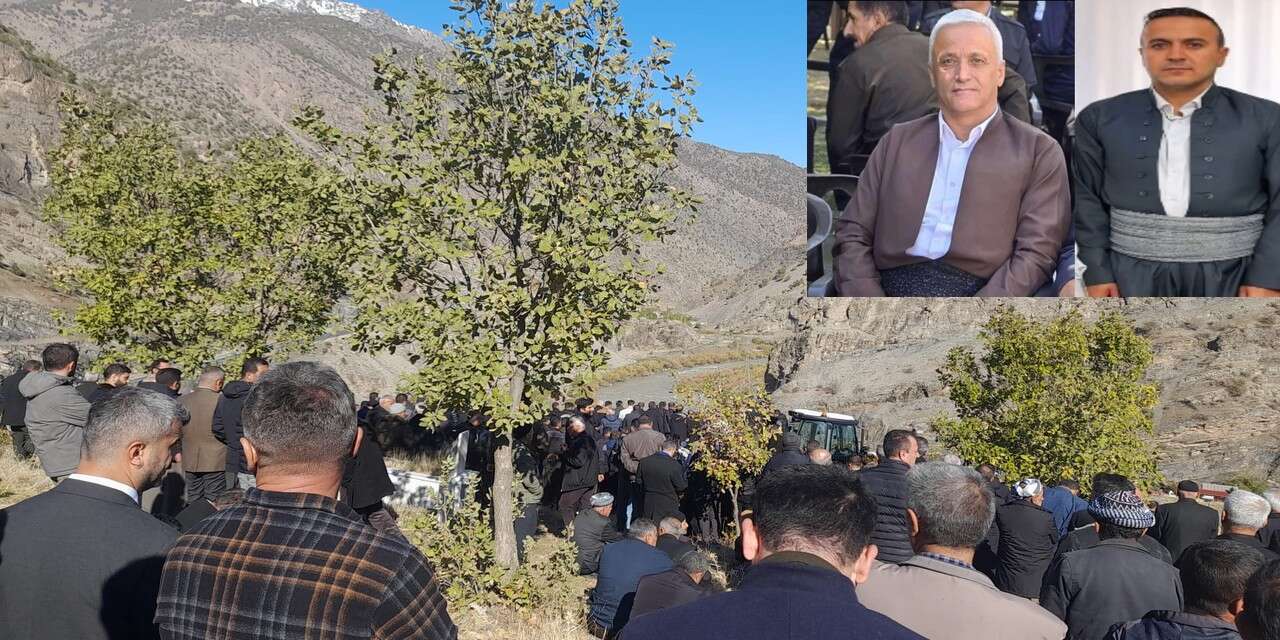 Hakkari’de Trafik kazasında yaşamını yitirenler toprağa verildi