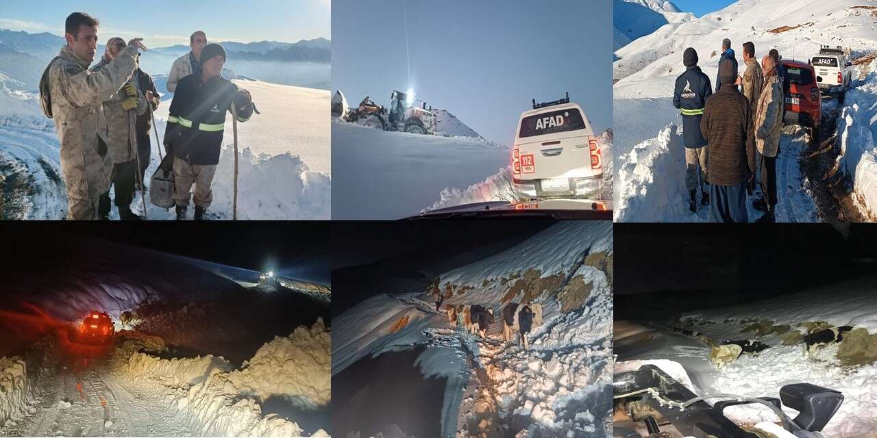 Hakkari'de 3 günlük nefes kesen kurtarma operasyonu