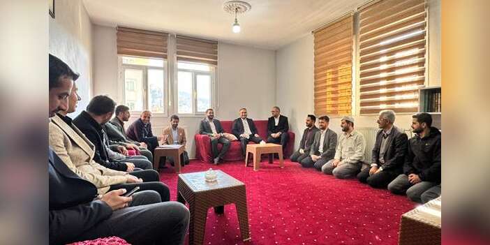 Hakkari İl Müftüsü Okuş Şemdinli ve Yüksekova’yı ziyaret etti