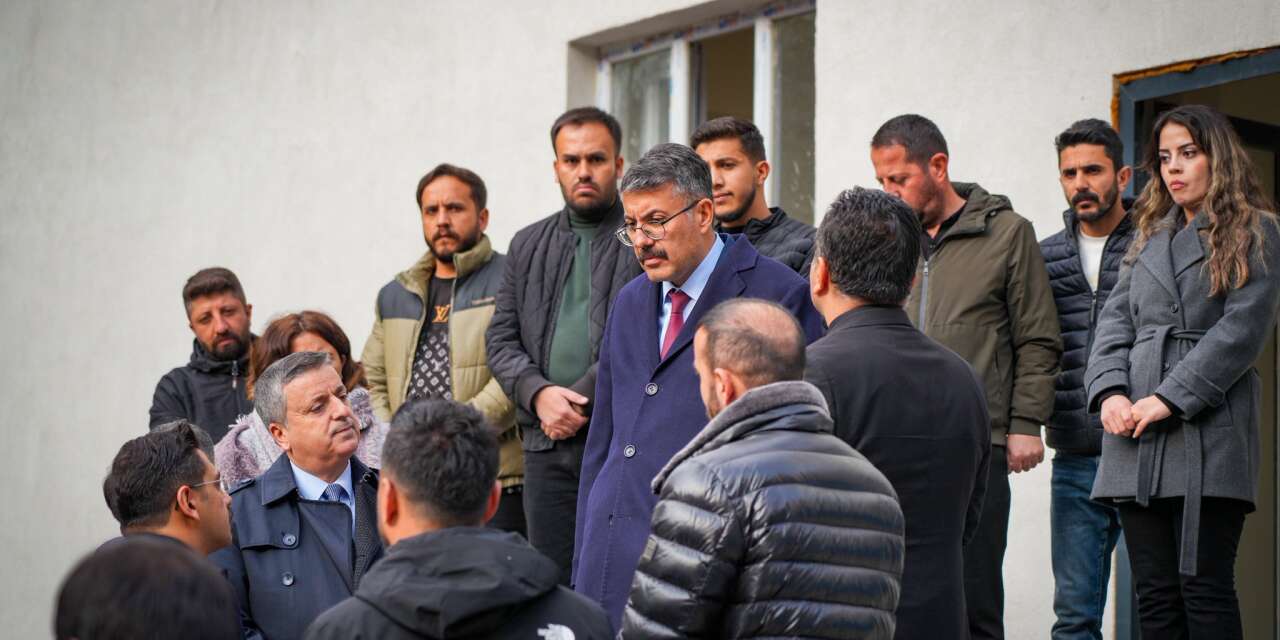 Vali  Ali Çelik Yeni Mezbahane tesisinde öncelemelerde bulundu