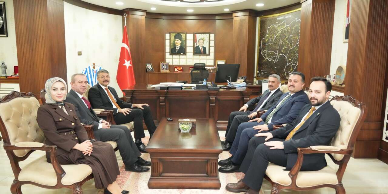 AK Parti heyetinden Vali Ali Çelik'e ziyaret