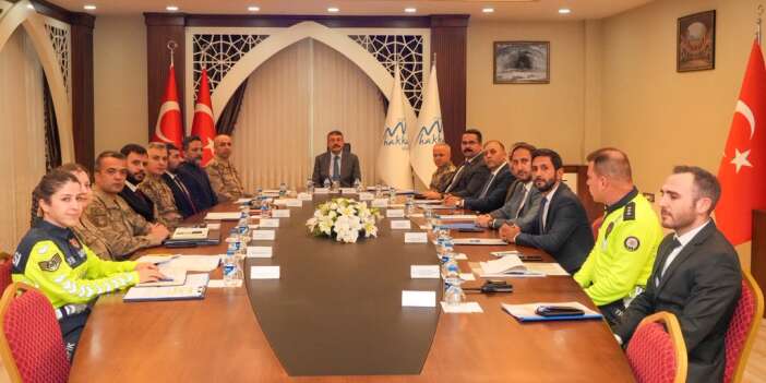 Hakkari İl genelinde asayiş olayları azaldı