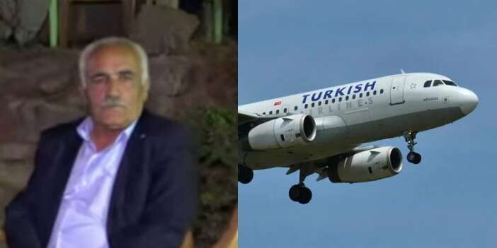 Hakkarili Süleyman Çiftçi uçakta yaşamını yitirdi