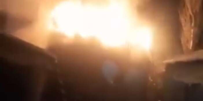 Yüksekova'da korku dolu anlar