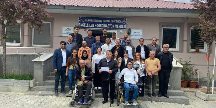 Engelli dernekleri platformundan basın açıklaması