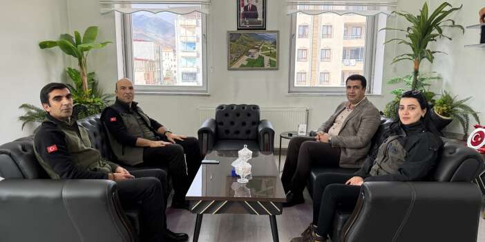 Elazığ Orman Bölge Müdürü Arpacı’dan Başkan Şakar’a ziyaret