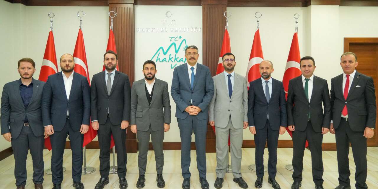 Başkan Demir ve Tügva heyetinden Vali Ali Çelik'e ziyaret