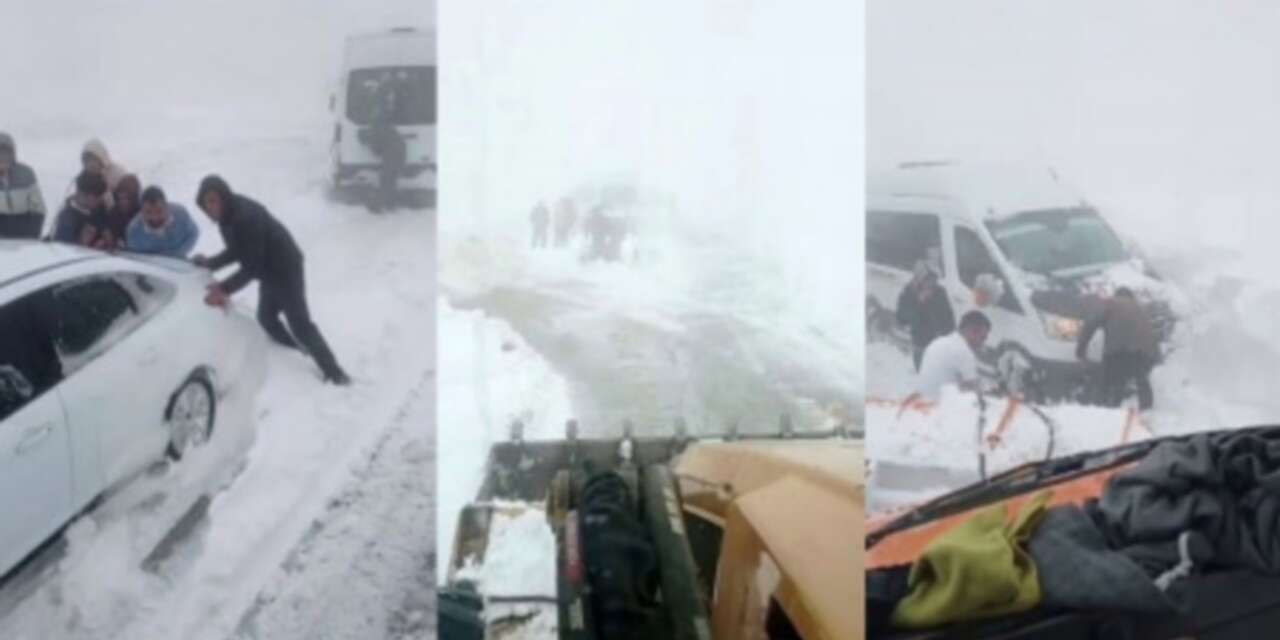 2 bin 885 rakımda mahsur kalanlar kurtarıldı