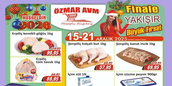Özmar AVM'den Aralık ayı indirimi