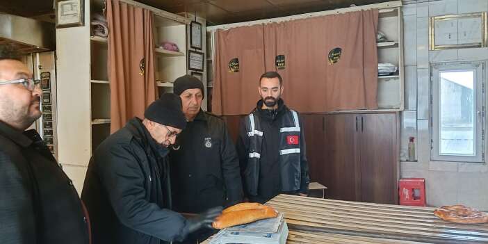 Hakkari'deki fırınlara hijyen denetimi