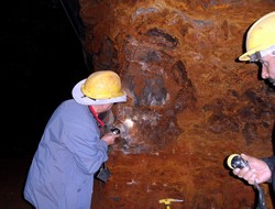 Prof. Dr. Bodur maden sahalarını inceledi