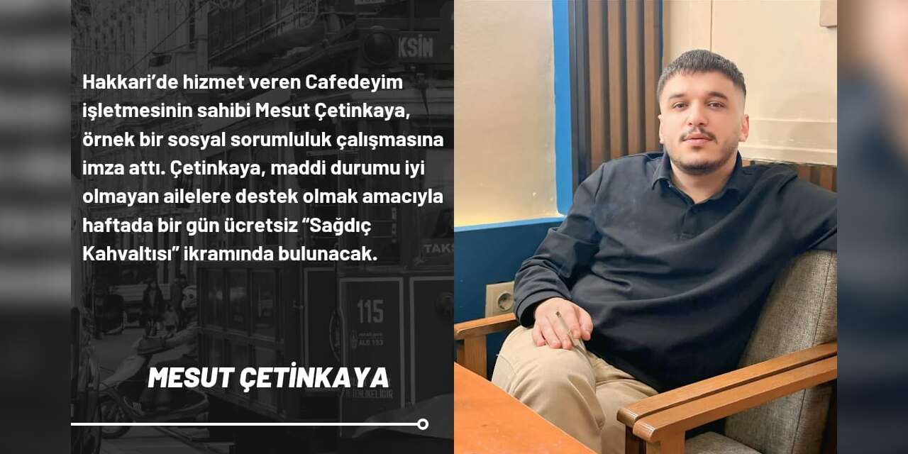 Cafedeyim’den Anlamlı Sosyal Sorumluluk Örneği