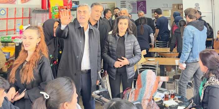 Eş Başkanlardan Hakkari Devlet Hastanesi’ne ziyaret